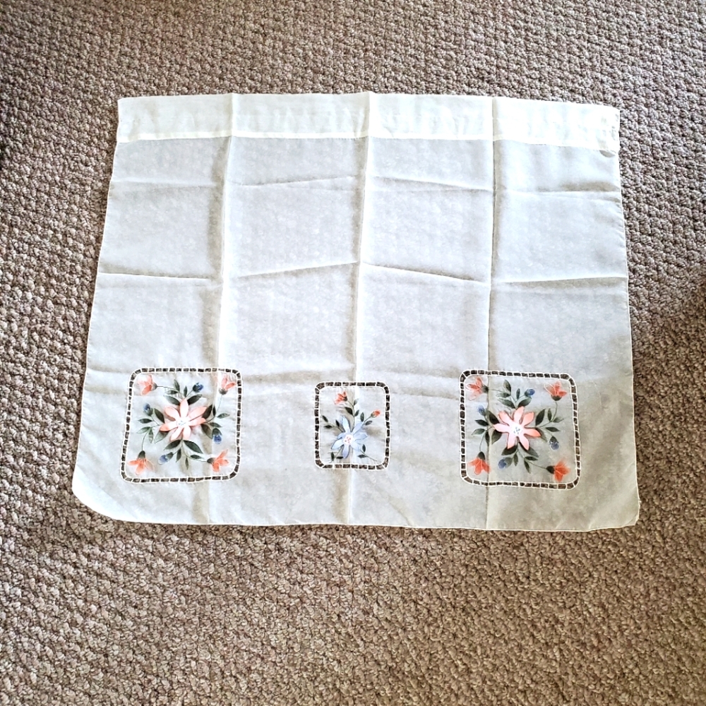 6️⃣🧡🌼💙Cafe curtains🧡🌼💙